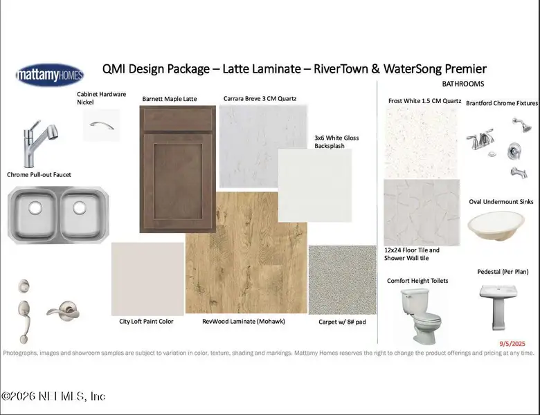 Sample of building materials used in homes in RiverTown, St. Johns (Image 3).