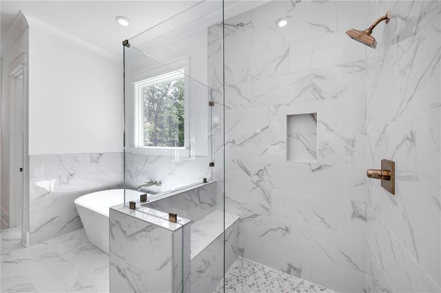 Furnished interior view inside a new home in , Dawsonville (Image 10).