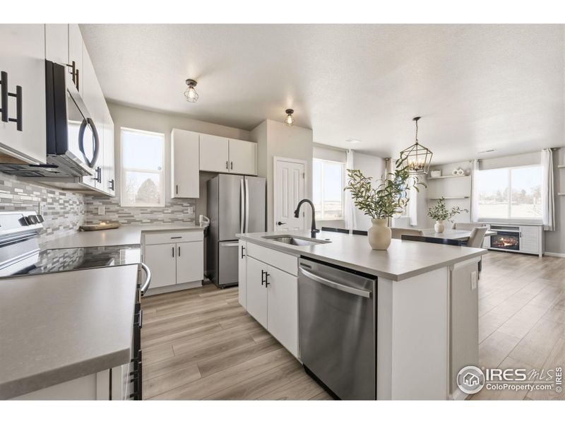 Furnished interior view inside a new home in , Johnstown (Image 3).