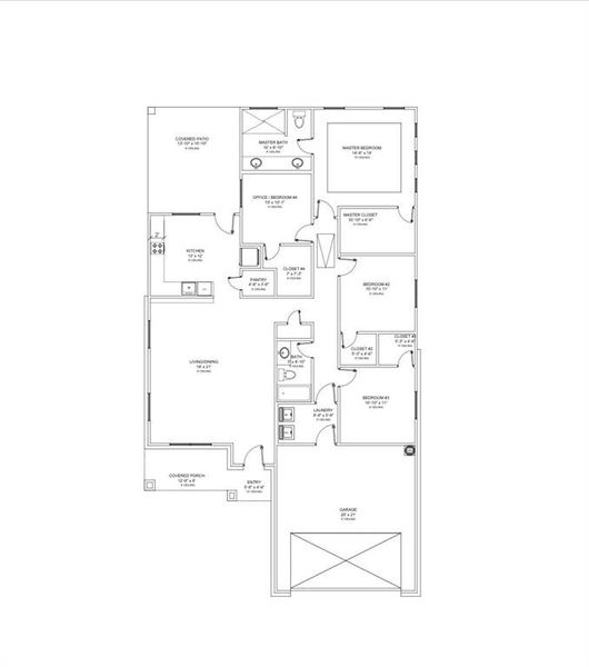 2D floor plan layout of this home in , Dallas, TX (Image 7).