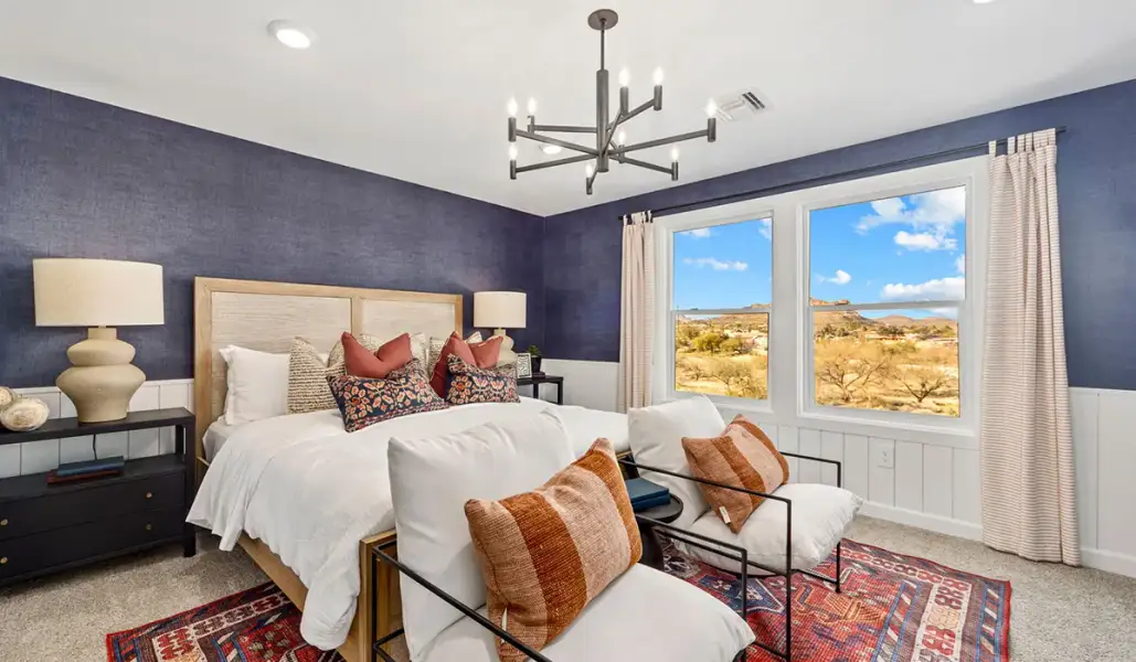 Furnished interior view inside a new home in Blackhawk, Tucson (Image 23).