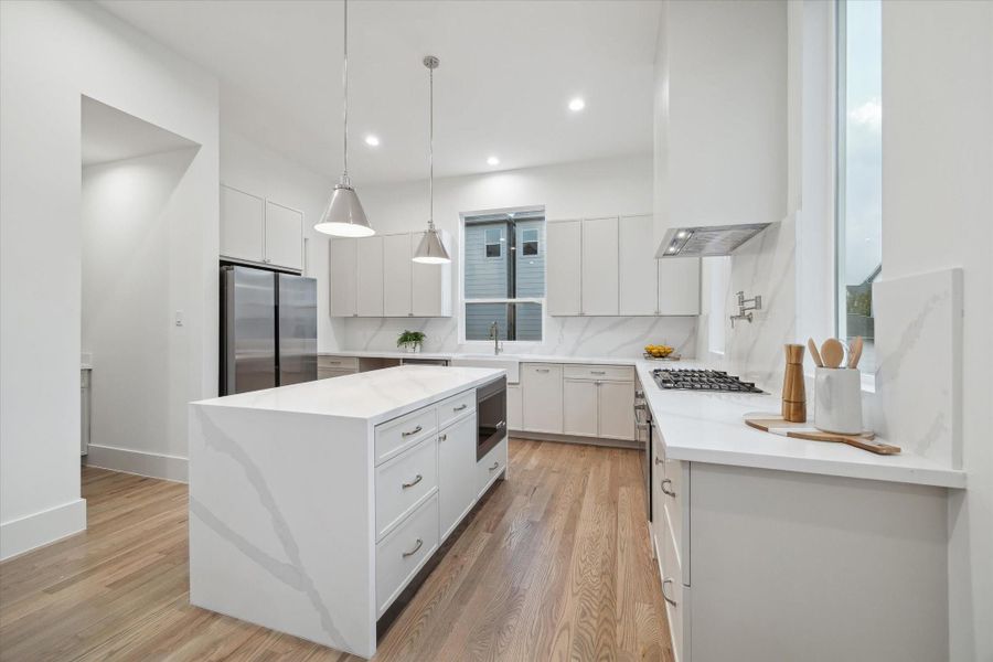 Furnished interior view inside a new home in , Houston (Image 9). Furnished interior view inside a new home in , Houston (Image 9).