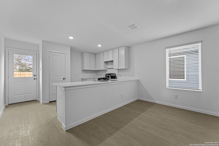 Furnished interior view inside a new home in Torian Village: Belmar Collection, San Antonio (Image 8).