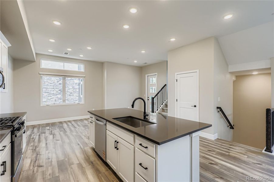 Furnished interior view inside a new home in Cadence at Solterra, Lakewood (Image 7).