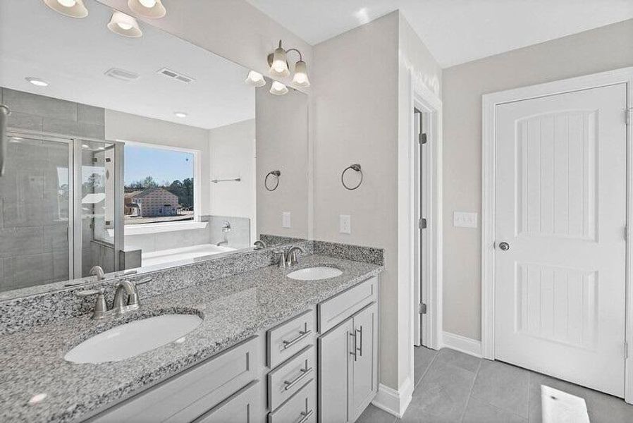 Furnished interior view inside a new home in Parker's Preserve, Ridgeville (Image 2). Furnished interior view inside a new home in Parker's Preserve, Ridgeville (Image 2).