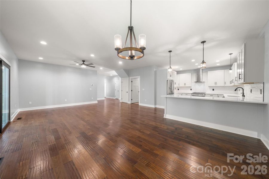 Spacious, unfurnished interior of a new home in , Candler (Image 34).