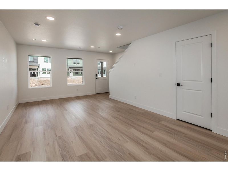 Spacious, unfurnished interior of a new home in Prairie Song Story Collection - Single Family Homes, Windsor (Image 33).