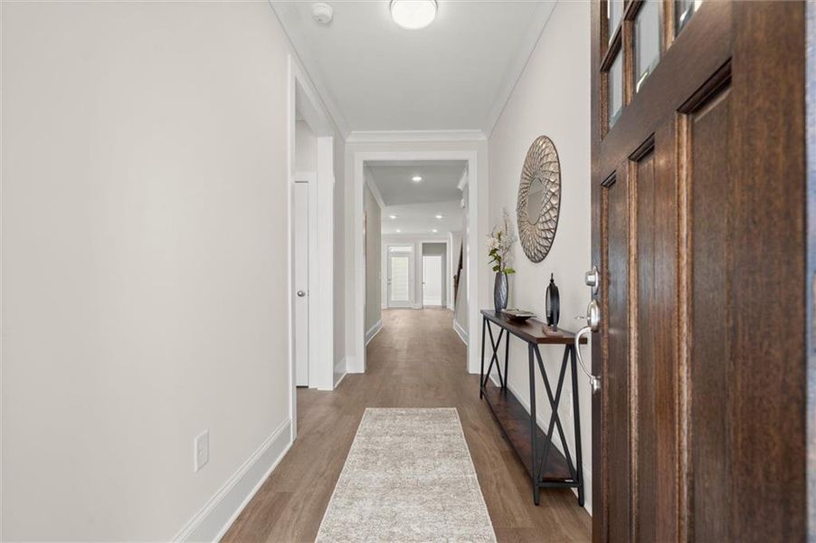 Furnished interior view inside a new home in , Canton (Image 18).