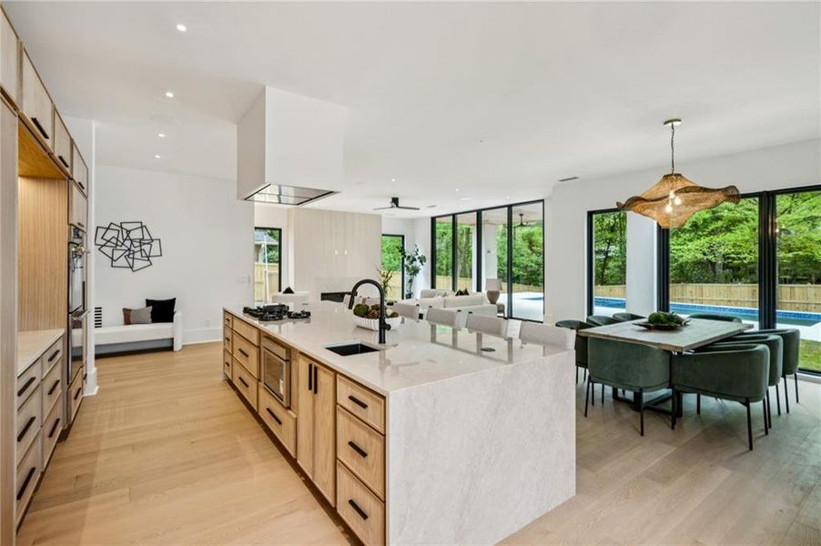 Furnished interior view inside a new home in , Brookhaven (Image 15).