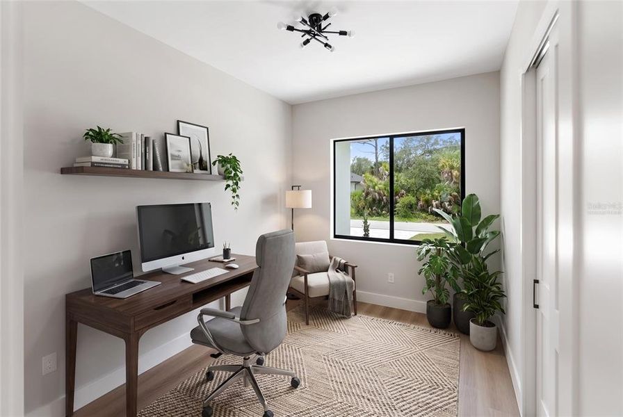 Furnished interior view inside a new home in , Port Charlotte (Image 12).