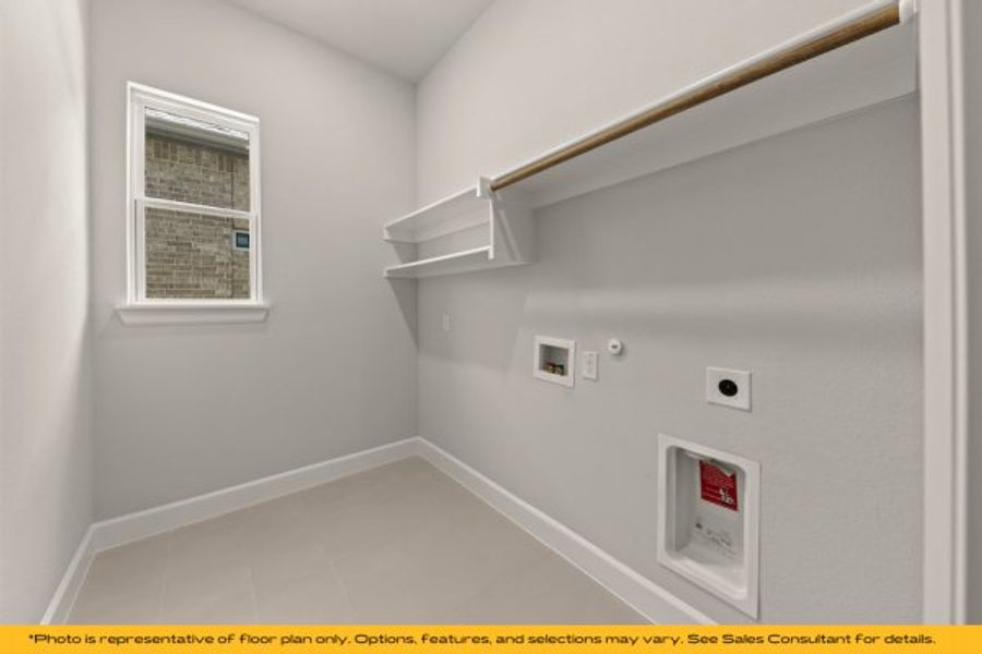 Representative unfurnished interior of a home built from the The Rio by Stonefield Homes in The Highlands, Rockwall (Image 38).