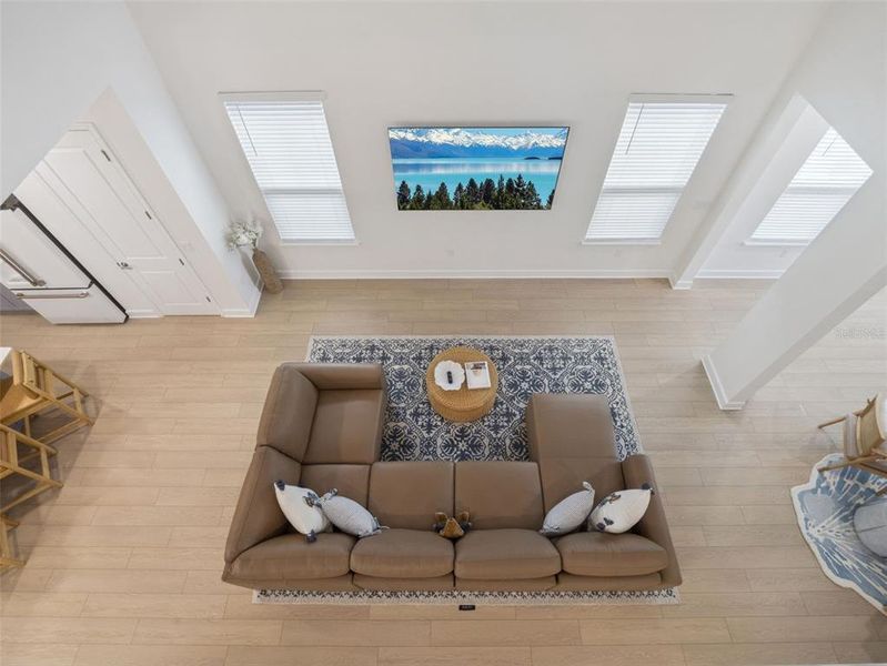 Furnished interior view inside a new home in Harvest at Ovation, Winter Garden (Image 6).