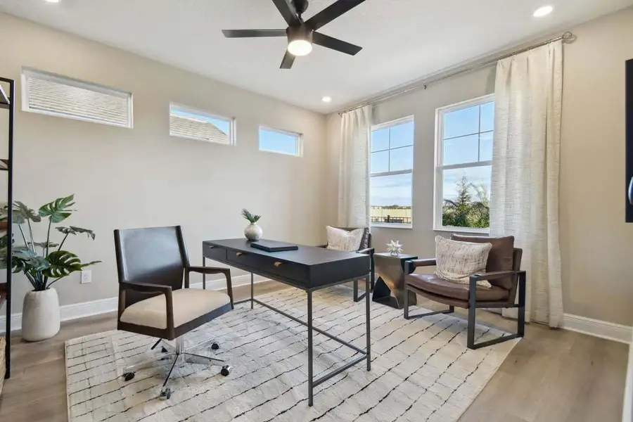 Furnished interior view inside a new home in Tamarack at Two Rivers, Zephyrhills (Image 5). Furnished interior view inside a new home in Tamarack at Two Rivers, Zephyrhills (Image 5).