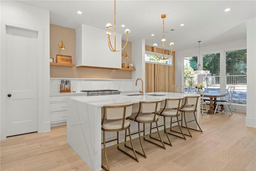 Furnished interior view inside a new home in , Brookhaven (Image 24).