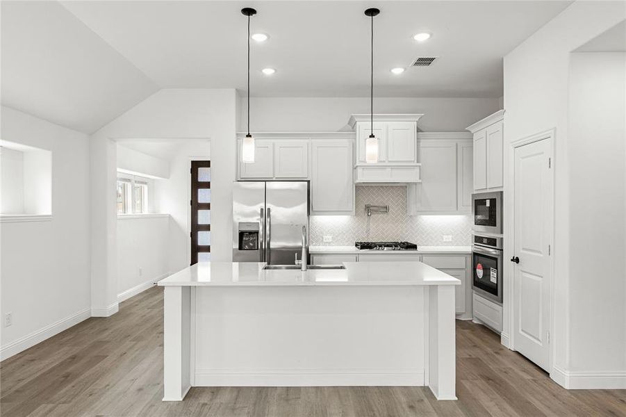 Furnished interior view inside a new home in West Crossing, Anna (Image 7).