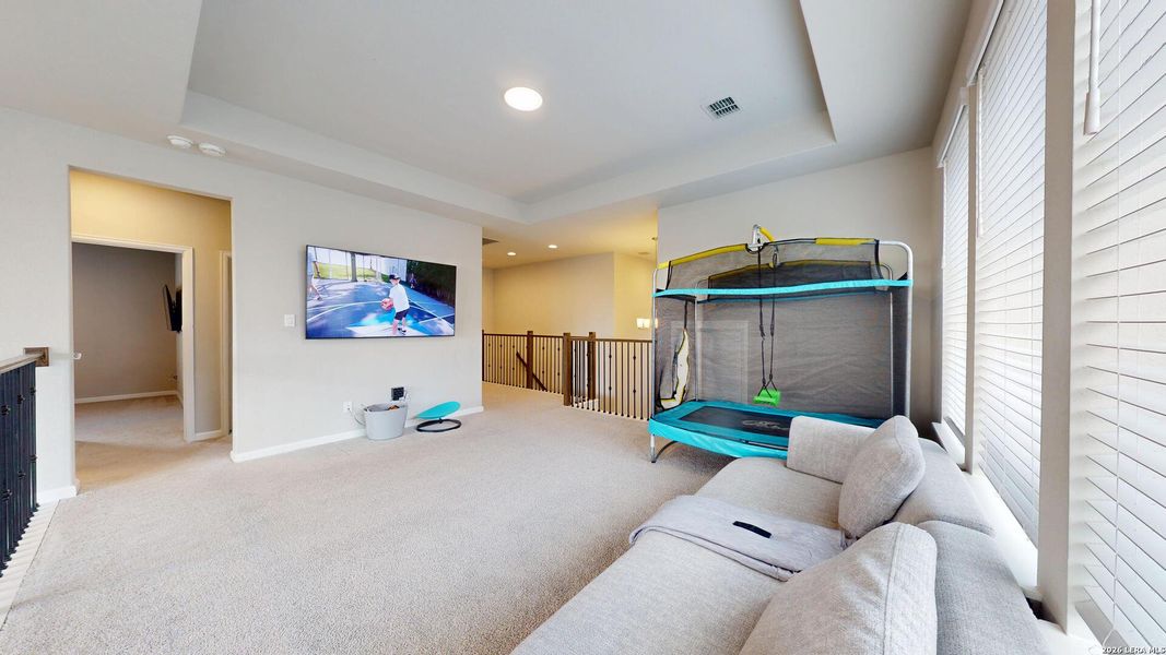 Furnished interior view inside a new home in Bison Ridge, San Antonio (Image 11).