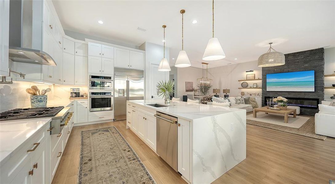 Furnished interior view inside a new home in , Sarasota (Image 12).