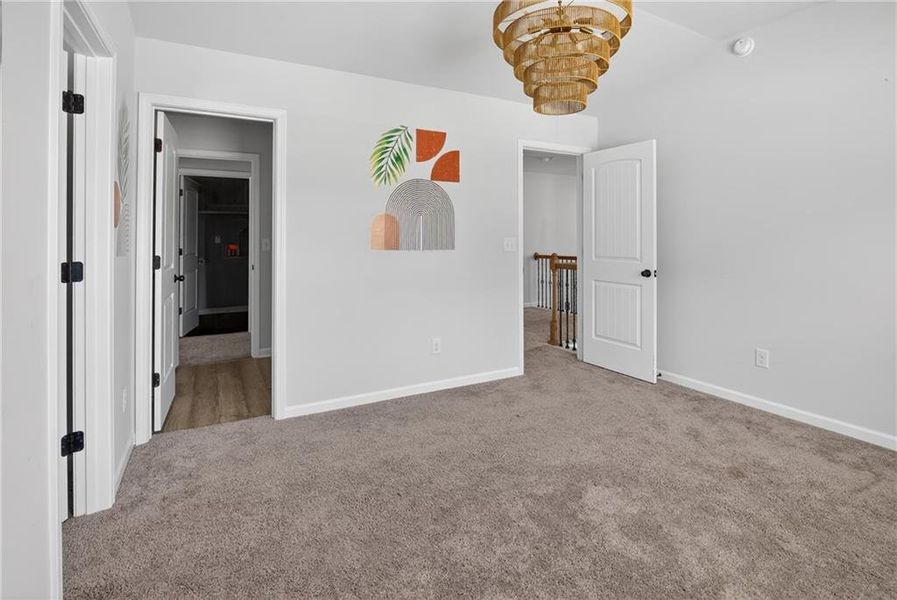 Spacious, unfurnished interior of a new home in , Atlanta (Image 23).