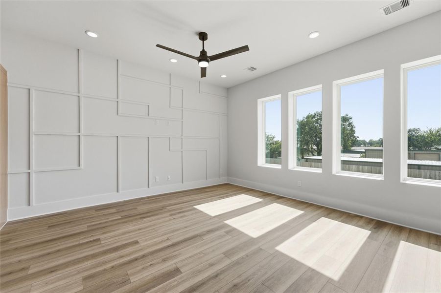 Spacious, unfurnished interior of a new home in , Houston (Image 17). Spacious, unfurnished interior of a new home in , Houston (Image 17).