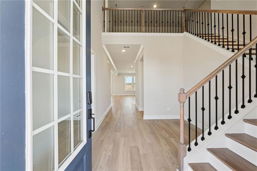 Spacious, unfurnished interior of a new home in River Pointe, Monroe (Image 39).