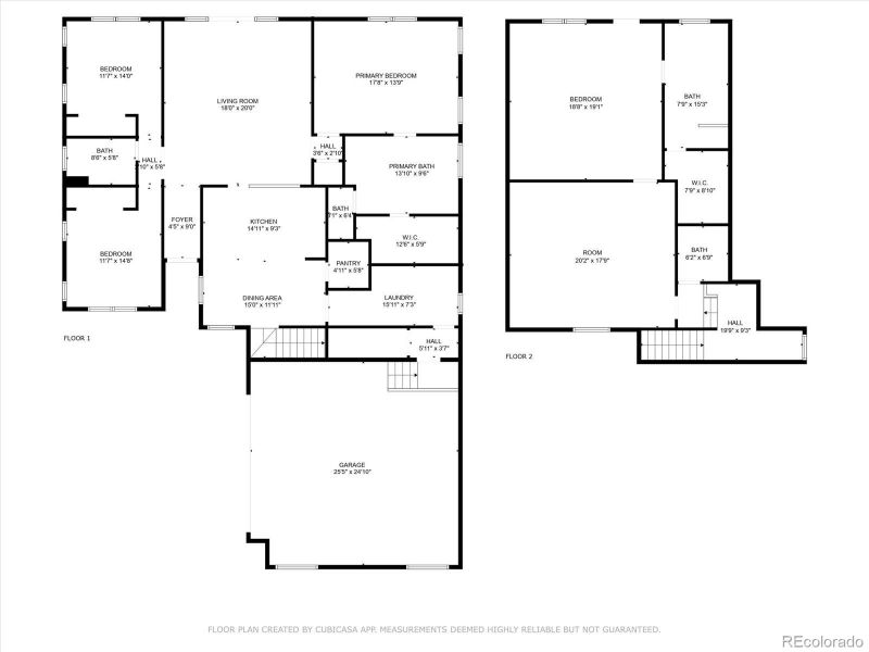 2D floor plan layout of this home in , Salida, CO (Image 4).