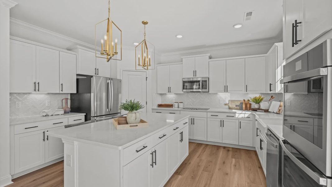 Representative furnished interior of a home built from the Wynwood by DRB Homes in Oakmont Manor, Oxford (Image 14).
