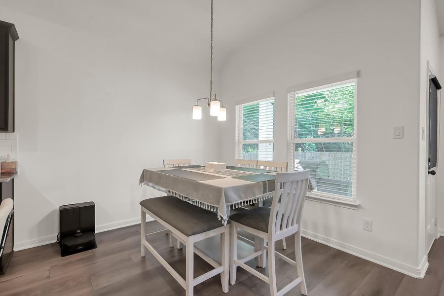 Furnished interior view inside a new home in Lexington Heights, Willis (Image 8).