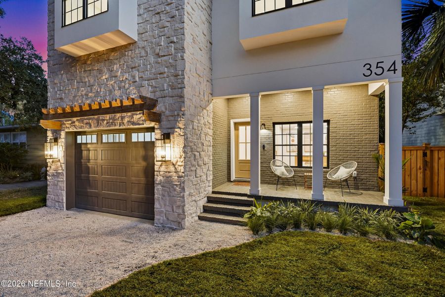 Exterior details and patio area of a home in , Atlantic Beach (Image 30).