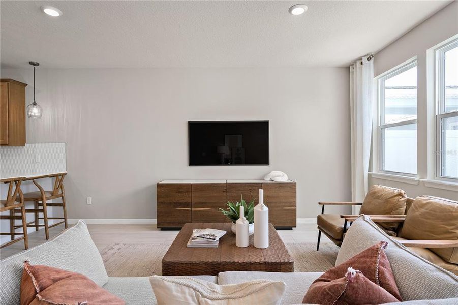 Furnished interior view inside a new home in Parkside Trails, Clermont (Image 17).