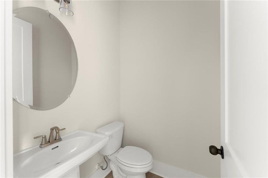 Furnished interior view inside a new home in Hillgrove Preserve, Powder Springs (Image 8).