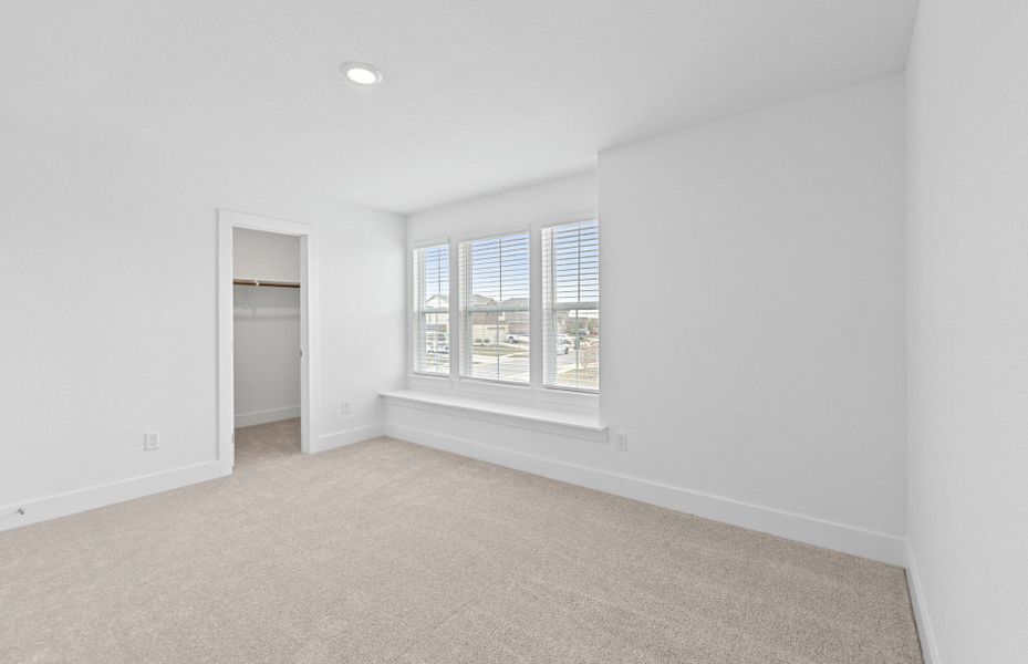 Spacious, unfurnished interior of a new home in Saddleback at Santa Rita Ranch, Liberty Hill (Image 7). Spacious, unfurnished interior of a new home in Saddleback at Santa Rita Ranch, Liberty Hill (Image 7).