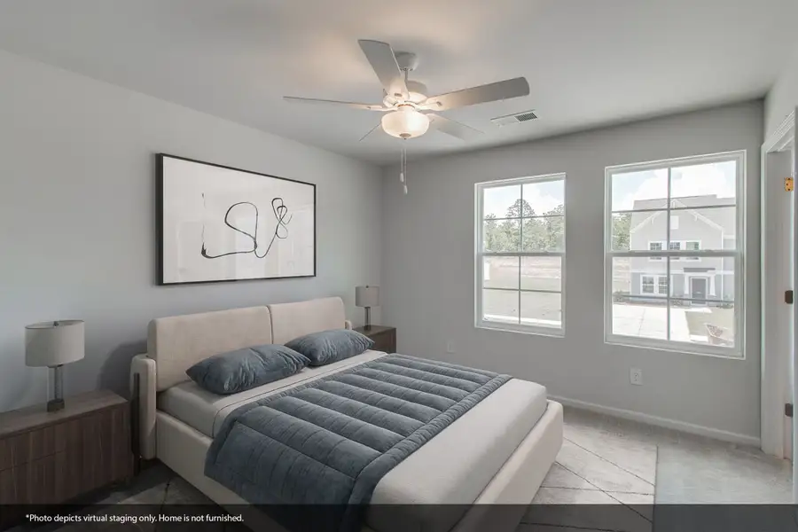 Furnished interior view inside a new home in Padgett Commons, Hopkins (Image 10).