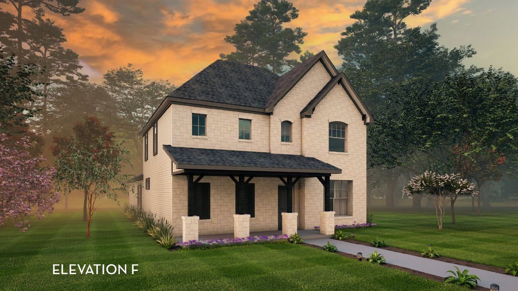 Representative exterior photo of a completed home built from the Lillie II by CastleRock Communities in Sanctuary, Salado, TX (Image 15). Representative exterior photo of a completed home built from the Lillie II by CastleRock Communities in Sanctuary, Salado, TX (Image 15).