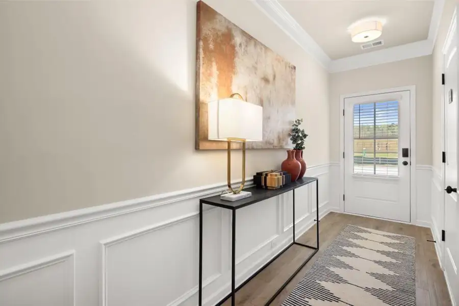 Furnished interior view inside a new home in Sanders Park, Austell (Image 13).