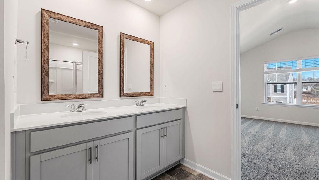 Furnished interior view inside a new home in Tanglewood Townes, Greenville (Image 11).