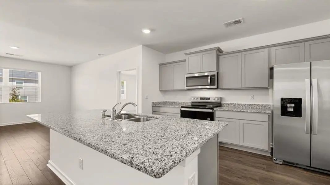 Furnished interior view inside a new home in Champion's Run, Lithonia (Image 5).
