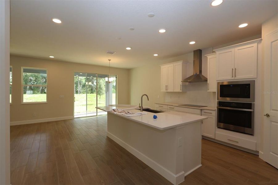 Furnished interior view inside a new home in Eden at Crossprairie, St. Cloud (Image 10).
