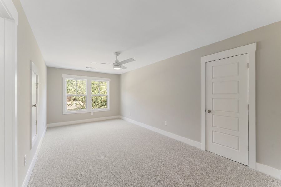 Representative unfurnished interior of a home built from the Crosby by Hunter Quinn Homes in Landing at Clemson Marina, Seneca (Image 18).