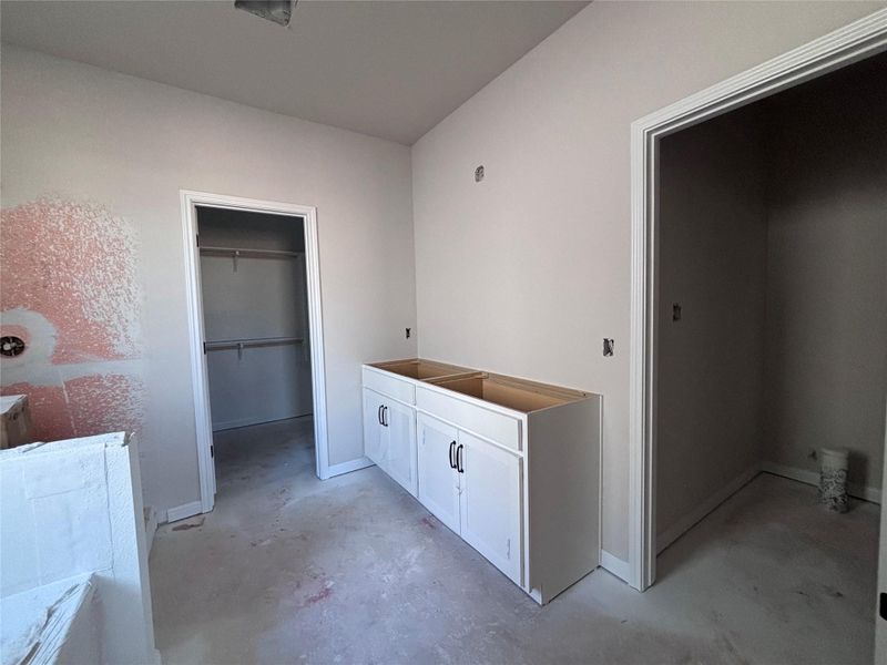 In-progress construction of a new home in The Colony 50s, Bastrop, TX (Image 29).