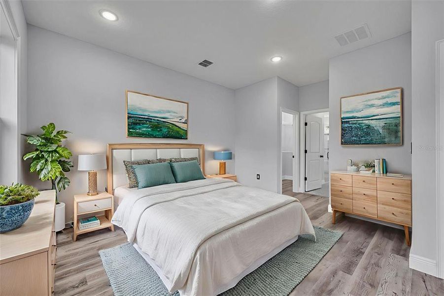 Furnished interior view inside a new home in , Kissimmee (Image 19).