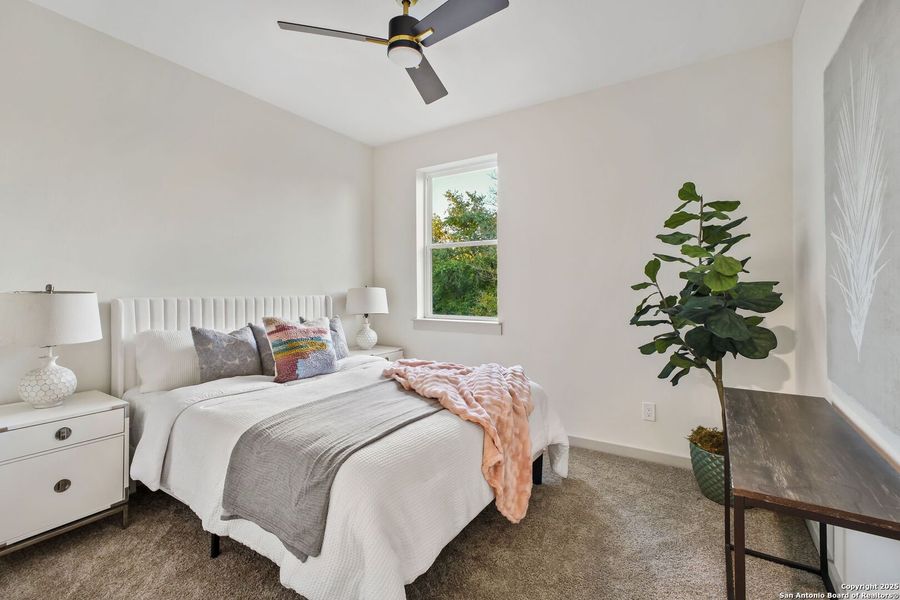 Furnished interior view inside a new home in , San Antonio (Image 47).