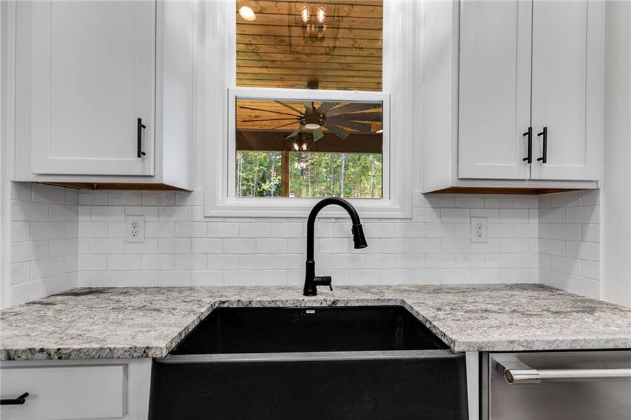 Close-up of interior finishes inside a home in , Dallas (Image 12).