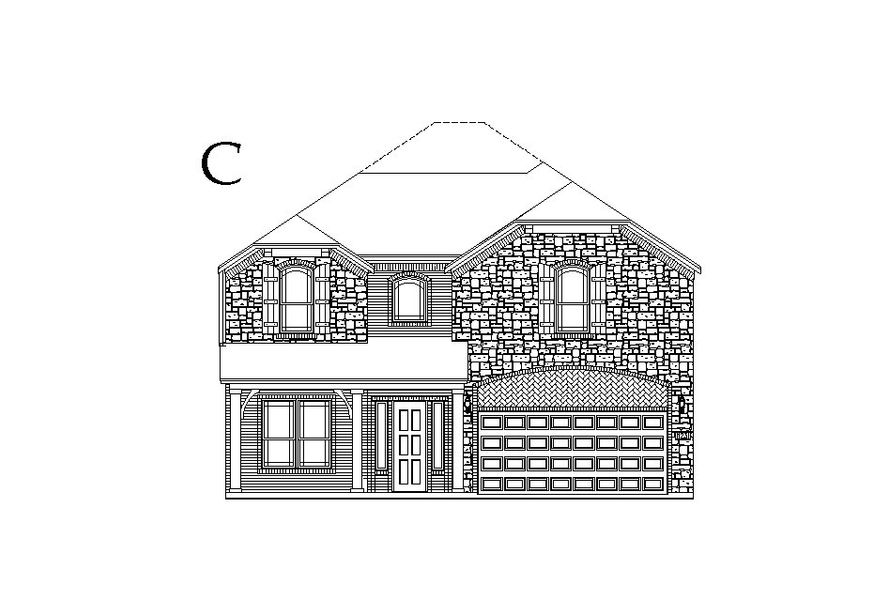 Representative rendering of the exterior for the Sherman by Windsor Homes (Image 17).