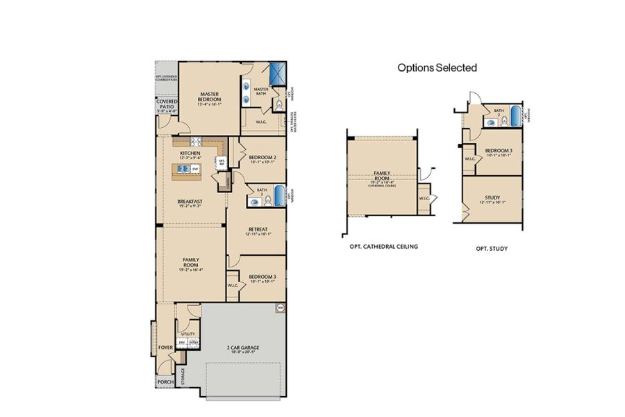 2D floor plan layout of this home in Town Park, Princeton, TX (Image 3). 2D floor plan layout of this home in Town Park, Princeton, TX (Image 3).