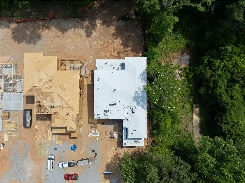 In-progress construction of a new home in , Atlanta, GA (Image 5).