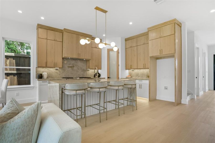 Furnished interior view inside a new home in , Dallas (Image 15).