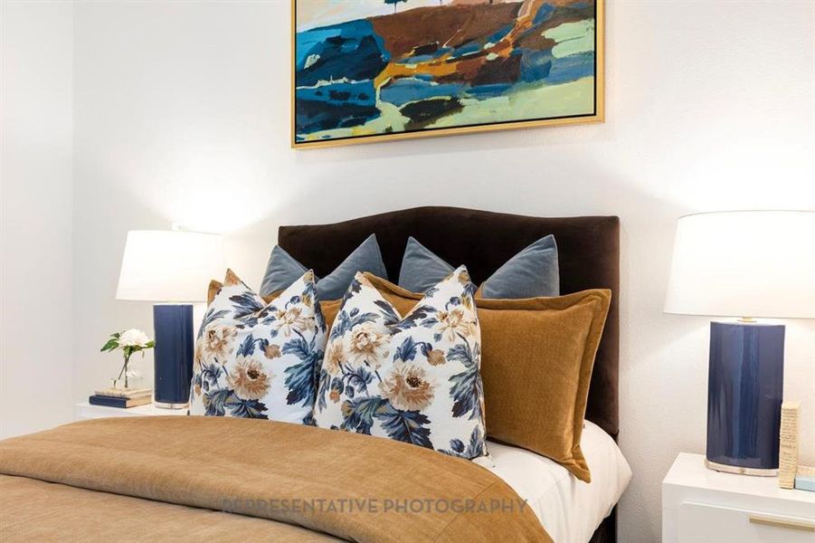 Close-up of interior finishes inside a home in Devonshire, Forney (Image 18).