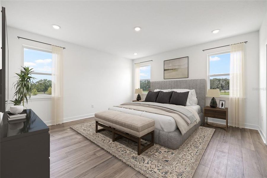 Furnished interior view inside a new home in Vivir, Valrico (Image 16).