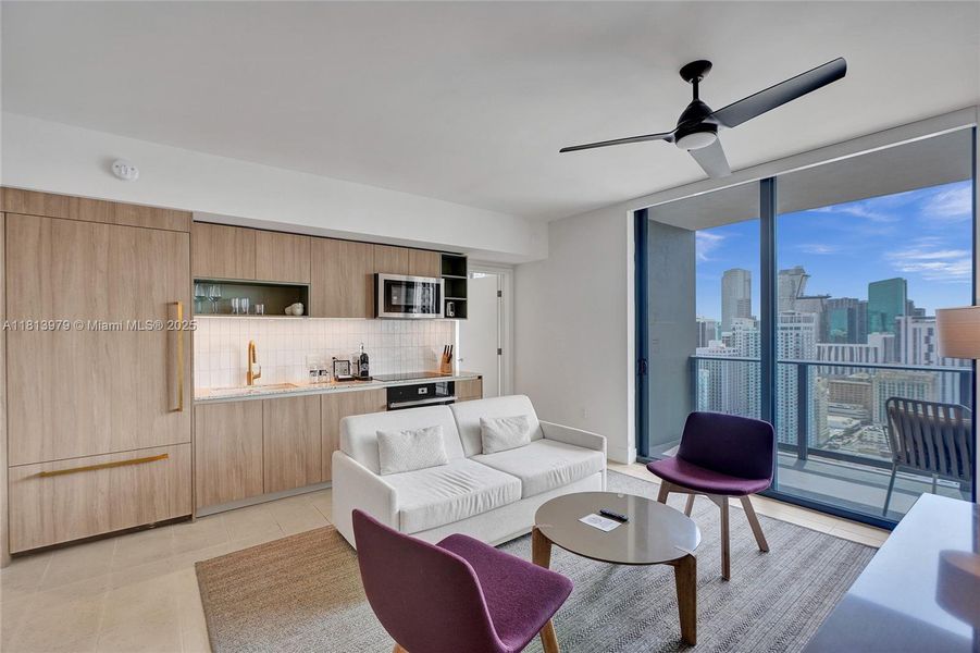 Furnished interior view inside a new home in Natiivo Miami, Miami (Image 32).