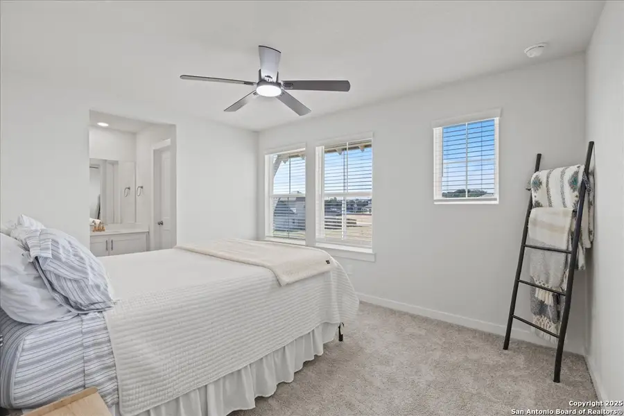 Furnished interior view inside a new home in August Fields, New Braunfels (Image 9).